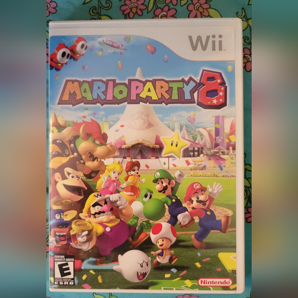 GUC Wii Mario Paty 8 Game
